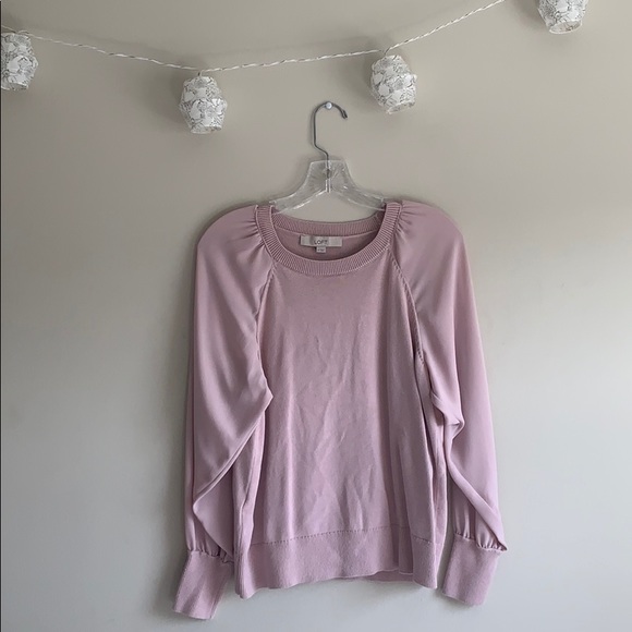 Blush Loft Spring Sweater - Picture 1 of 5